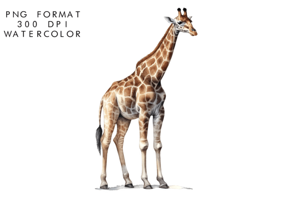 Download Watercolor Giraffe Clipart - Watercolor giraffe clipart Collection