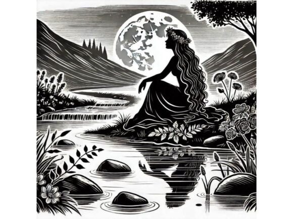Download Timeless Beauty by a Calm Brook - Beauty Collection
