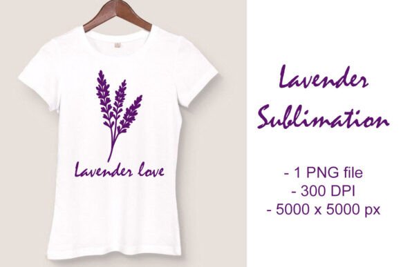 Download Lavender Flowers Sublimation Clipart - Lavender flower Collection